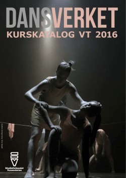 KURSKATALOG VT 2016 - Studieförbundet Vuxenskolan