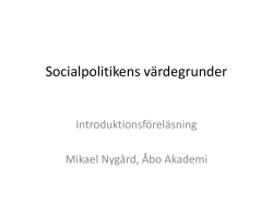 Föreläsning 1 - Åbo Akademi