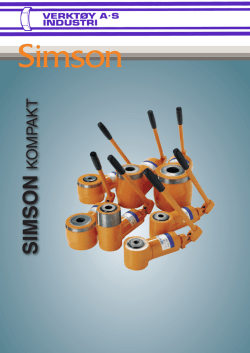 Simson Power Tools - Simson Kompakt folder