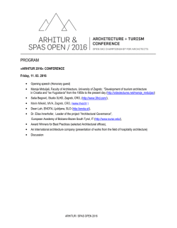 PROGRAM - Arhitur