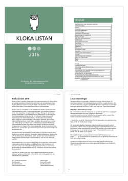 I pdf-format - Kloka Listan