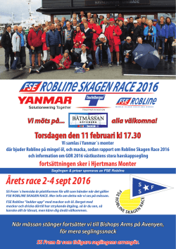 Årets race 2-4 sept 2016