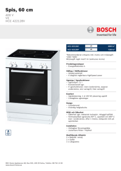 Bosch HCE 422128V