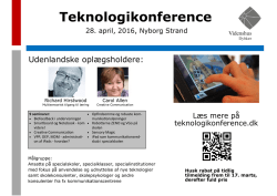 pdf - Teknologikonference
