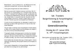 Invitation Generalforsamlinger 2016-01-27