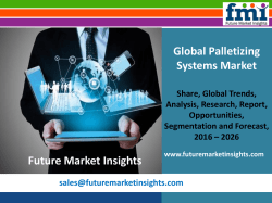 Global Palletizing Systems Market