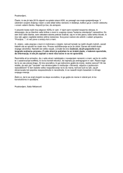 Dopis g. Niklanoviča Z. Jelencu jan. 2016