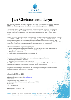 Jan Christensens legat