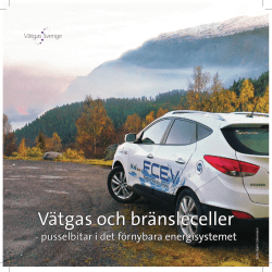Ladda ner svensk folder - Scandinavian Hydrogen Highway