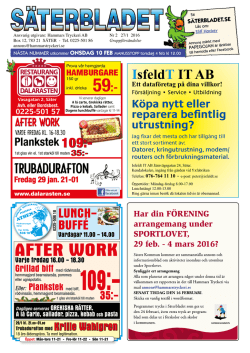nr 2. 27/1 - Säterbladet