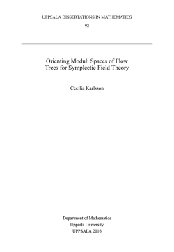 Orienting Moduli Spaces of Flow Trees for Symplectic Field