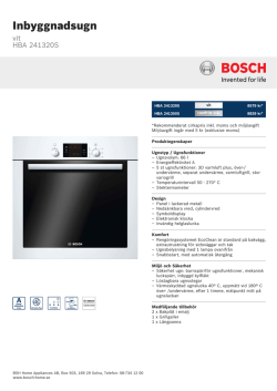 Bosch HBA 241320S