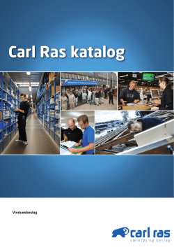Velkommen til dit Carl Ras katalog