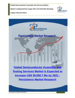 Global Semiconductor Assembly Test Services Market - Trends, Size, Share, Analysis to 2021