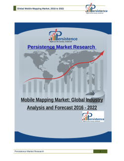 Global Mobile Mapping Market, 2016 to 2022