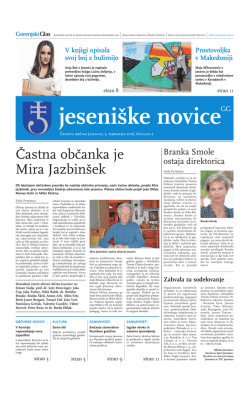 Jeseniške novice, št. 2