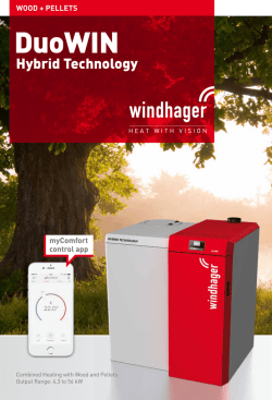 DuoWIN (3.64 MB | PDF) - Windhager Zentralheizung GmbH