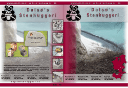 Dalsø`s Stenhuggeri (Klik her)