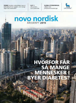 hvorfor f&aring;r s&aring; mange mennesker i byer diabetes?