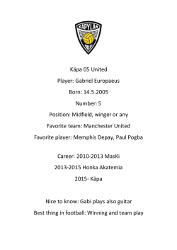 5 # Gabriel Europaeus