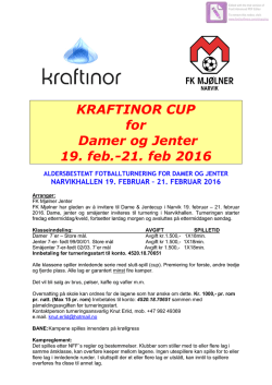 Kraftinorcup 19. - 21. feb (Narvik)