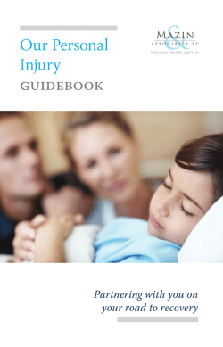 Personal Injury Lawyers, Mazin & Associates Guidebook