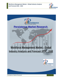 Workforce Management MarketWorkforce Management Market - Global Industry Analysis and Forecast 2016 - 2022