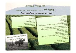 ימי עבודה מחזור לד