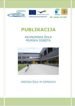 Publikacija - Ekonomska šola Murska Sobota
