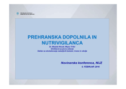 prezentacija MZ - Ministrstvo za zdravje