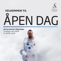 Program i pdf-format - Universitetet i Stavanger