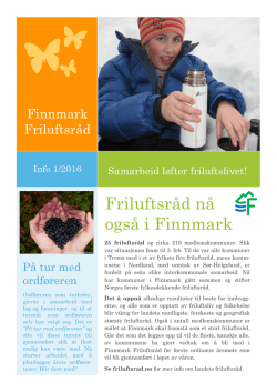 Informasjonsskriv - Hammerfest kommune
