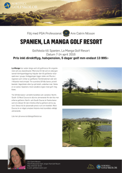 La Manga Golf Resort 2016_2