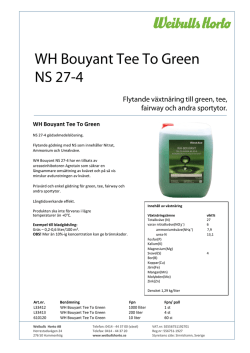 WH Bouyant Tee To Green