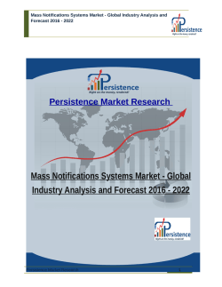 Mass Notifications Systems Market - Global Industry Analysis and Forecast 2016 - 2022