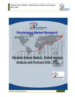 Vibration Sensor Market - Global Industry Analysis and Forecast 2016 - 2022