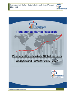 Cosmeceuticals Market - Global Industry Analysis and Forecast 2016 - 2022