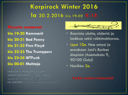 Korpirock Winter 2016 A4