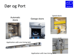 Dør Og Port - Jens-S