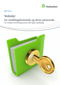 Veileder - Husbanken
