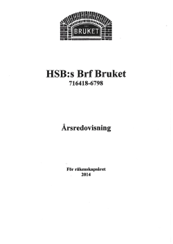HSB:s Brf Bruket