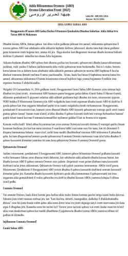 Adda Bilisummaa Oromoo (ABO) - oromo