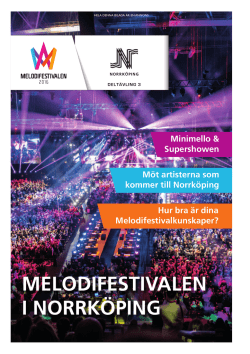 Melodifestivalen – bilaga