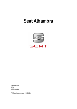 Seat Alhambra