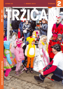 Časopis Tržičan, številka 2, marec 2016