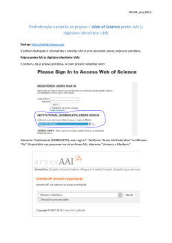Podrobnejša navodila za prijavo - IT UM SI