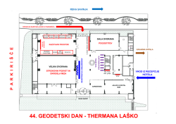Načrt Thermane (z označenimi že zasedenimi prostori)
