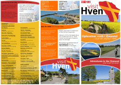 Se brochure fra VisitHven 2016 her…