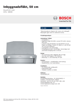 Bosch DHL 585B
