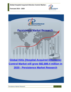 Global Hospital Acquired Infection Control Market : Segments, Dynamics, Size and Forecast to 2020